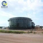 Custom Glass Fused Bolted Steel Tanks Water Storage For Agricultural Irrigation