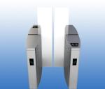 Bi Directional Half Height Turnstiles Stainless Steel 304 SUS Smart Card