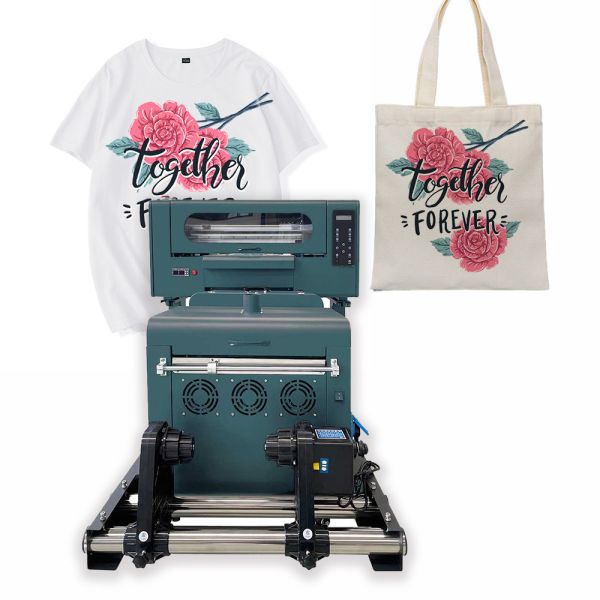 300mm T shirt Printing Machine DTF Inkjet Printing Machine With Shaker And Dryer