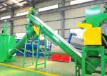 HDPE Hard Plastic Washing Recycling Machine , 304 Stainless Steel Machinery Used