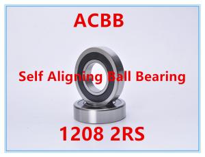 China 1208 2RS Self Aligning Roller Bearing 6000RPM-7000RPM factory