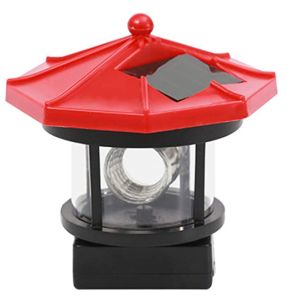 2.4V 0.2W Garden Lighthouse Rotating Light