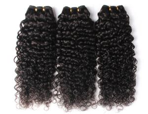 China Double Weft Peruvian Human Hair Weave 10 Inch - 30 Inch Natural Curly factory