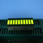 Pure Green 10 LED Light Bar 120MCD - 140MCD Luminous Intensity