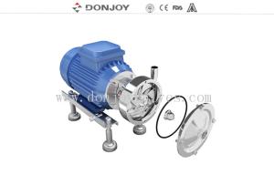 China Mini Stainless Steel High Purity Pumps Open impeller centrifugal pump/ Beverage Pump factory