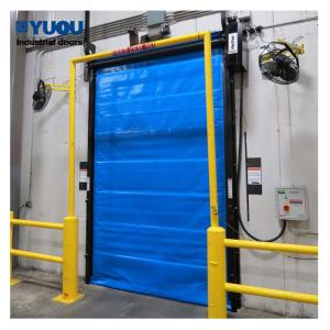 China Cold Room 15ft Height High Speed Roller Shutter Door Refrigeration 1.2m/S Anti Collision factory