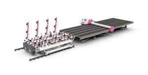 China Cost Effective CNC Automatic Glass Cutting Machine Superior Price Glass Cutting Line factory