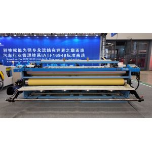China Aluminum Window Screen Wire Mesh Weaving Machine High Precision 2700MM factory