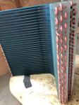 Golden Aluminum Copper Fin Coil Tube L Shape Evaporator