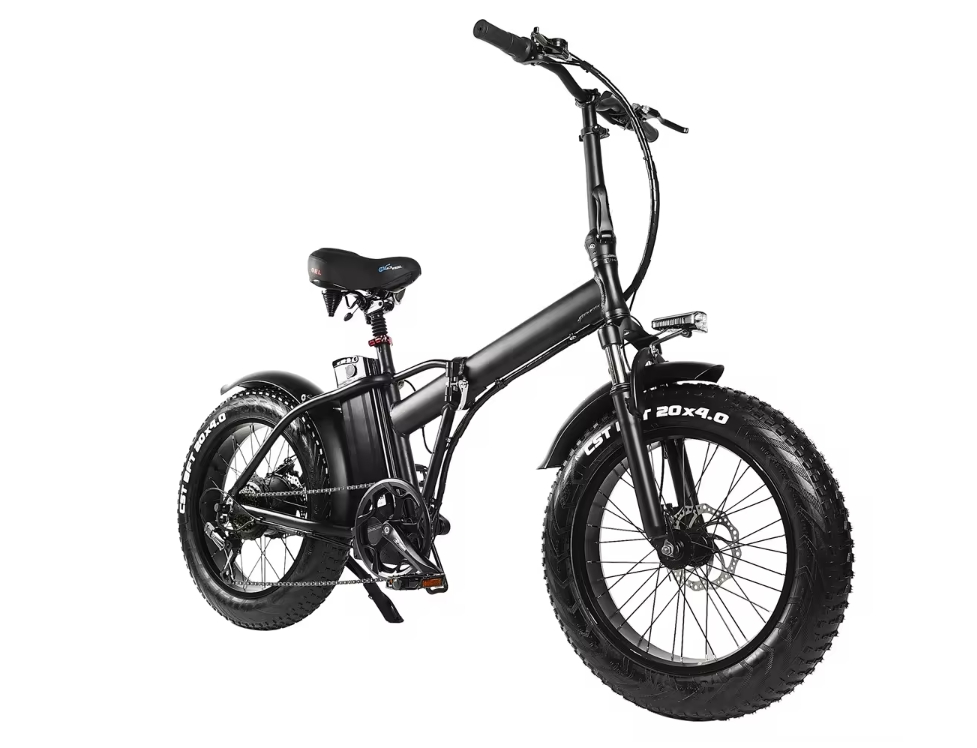 Electric City Bike Electric Folding Bike 20 Inch Fat Tire Ebike 7 Speed 48V 500W Electric Bike For Adults