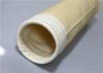 High Temperature Aramid Filter Bag 450GSM~550GSM For Cement Plant