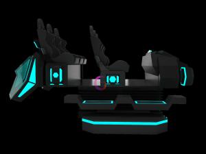 China 2 Players 9d VR Game Machine Virtual Reality Arcade Machine 220V 2KW factory