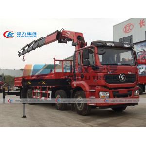 Shacman M3000 Truck Mounted 25 Tons Palfinger Knuckle Boom Crane