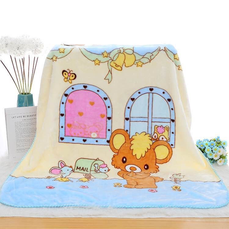 Sherpa Fleece Throw Blanket Plush Warm Fuzzy Soft Cozy 70x100cm
