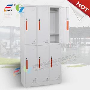 China China Factory steel Staff Lockers / Steel Wardrobe Lockers / Changing Room FYD-G008,6 door factory