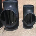 Asme B 16.9 A860 W|Phy52 Reducing Barred Tee Dn16