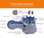 Gummed Paper Electric Tape Dispenser 3mm width CE With Solid Blade