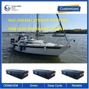 China CLF OEM ODM Electric Boat Marine EV Battery Pack 96V 144V 300ah Lifepo4 Battery For Electric Boat/Yacht factory