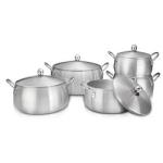 Kitchenware Spin Bottom Aluminium Kitchen Cooking Pot Eco Friendly