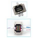 Electrical Enclosure Junction Box with Cable Glands Connectors 63*58*45mm Wall
