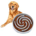 Slow Feeder Dog Bowls For Large Dogs Anti-Chocking Slower Feeder Dog Puzzle Bowl