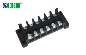 China 10mm Electrical Terminal Block Connectors 300v 20A Barrier Screw Clamp Terminal factory