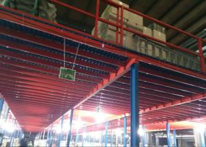 China Customized Rack Supported Mezzanine Floor For Large Stroge High Load Capacity factory