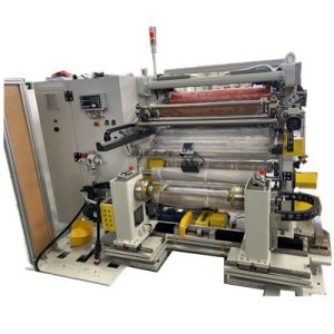 50um Roll High Speed Label Slitter Rewinder 500m/Min