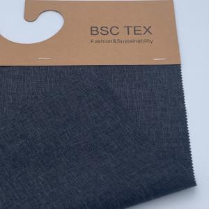 China 40D+20D 87gsm Puffer Jacket Fabric Plain Polyester Nylon Blend Fabric factory