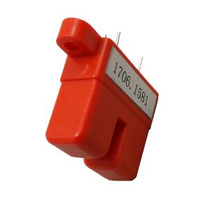 China Red Plastic Ultrasonic Bubble Detector 2.45MHz 330PF For Medical Device factory