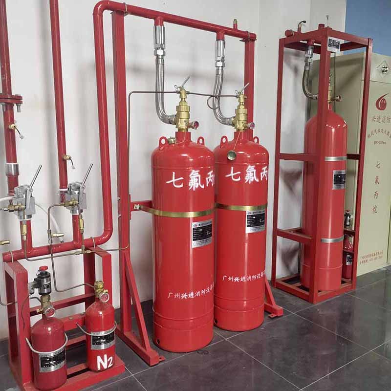 Red Advanced FM200 Fire Extinguishing System For Ultimate Equipment Protection