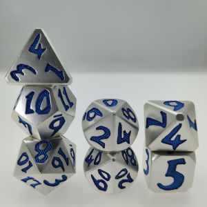 China Tiny Dice Set For Dungeon And Dragon Metal Gaming Dice Manual Polyhedral factory