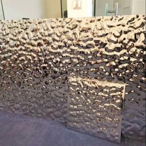 China Water Ripple Stainless Steel Corrugated Sheet / Plate No 1 factory