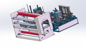 China PE Film Automatic Textiles Roll Packing Machine Stretch Film Wrapping Machine factory