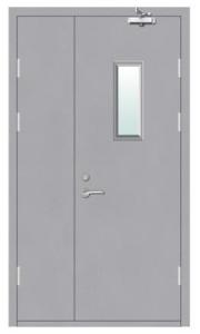 China ABNM-GF06 fireproof steel door factory