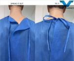 VASTPROTECT Disposable Coverall Gown Breathable Hydroponic Dust Proof Splash