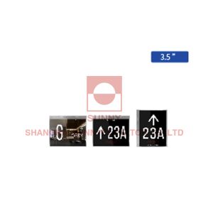 Touch Multimedia Passenger Elevator LCD Display DC24V ISO9001