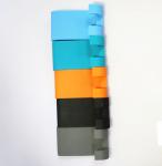 Silicon Self Adhesive Bathroom Robe Hook Towel Hanger Over The Glass Door