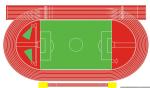 Spray Coating colorized Waterproof Outdoor Running Track Surface