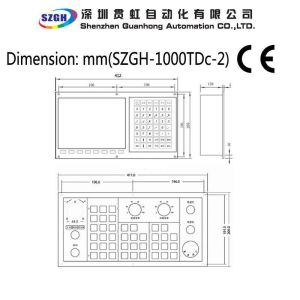 cnc lathe control panel with high performance Microprocessor For Lathe / Turning