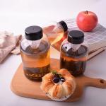 Disposable Plastic Beverage Bottles PET Juice Bottle 300ml 350ml 400ml With