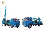 200m Light Truck Mounted Water Well Drilling Rig Full Hydraulic DTH 1 Year