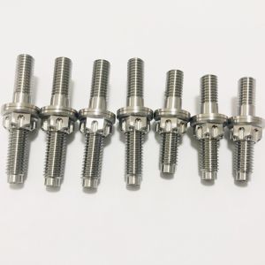 M10 X 1.25 Titanium Exhaust Manifold Studs And Nuts