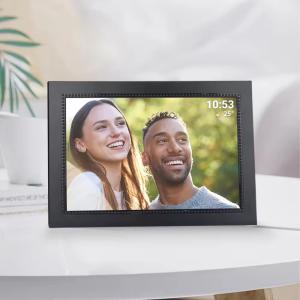 China 10.1 Inch Frameo App Digital Picture Frame Multi-User Touch Screen Share Photos Videos factory