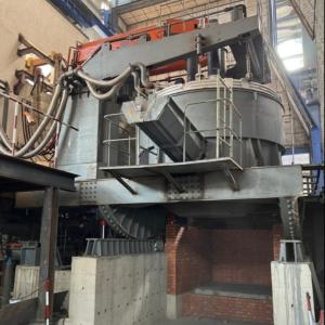 China Welded Steelmaking Electric Arc Furnace With 200-300mm Furnace Lining Thickness factory