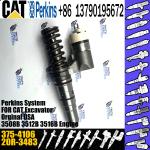 Hot sale fuel common rail injector 375-4106 3754106 20R3483 for Caterpillar