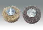 shaft-mounted wheel wire brush-wide