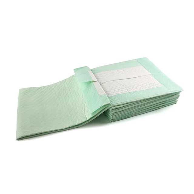 Fluff pulp SAP Non woven fabric Tissue PE Waterproof Pet Mat Diaper for Puppy Training