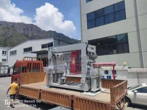 China 250KN Clamping Force Electric Epoxy Resin Dispensing Machine factory