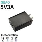 15W 5V 3A High Speed USB Wall Charger For Home Office Use Wall Outlet Charger